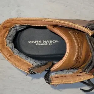 Mark Nason Skechers Brown Leather Ankle Boots with Lace-Up Design Clarks | Shoes | Mark Nason Skechers Brown Leather Ankle  main image 4